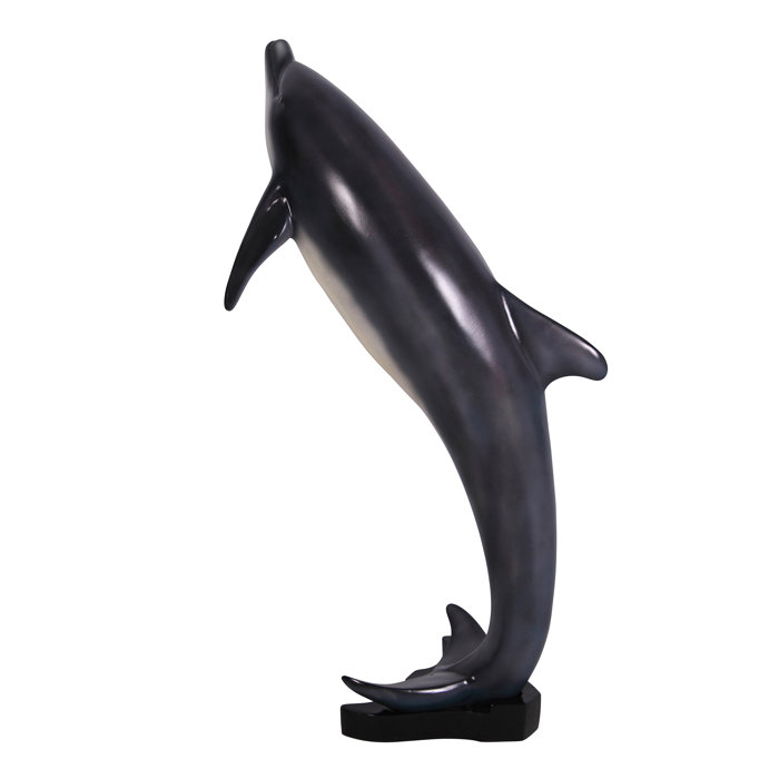 Design Toscano Leaping Sea Dolphin Statue & Reviews Wayfair